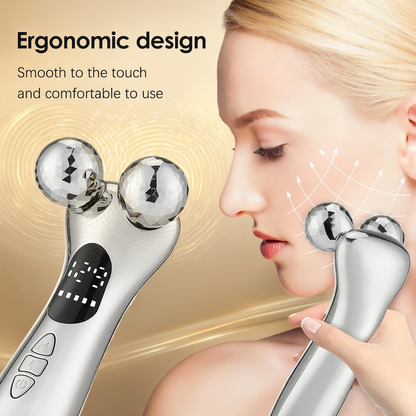 Glowelle™ V-Lift Microcurrent Roller – The Perfect Gift for Lifted, Youthful Skin