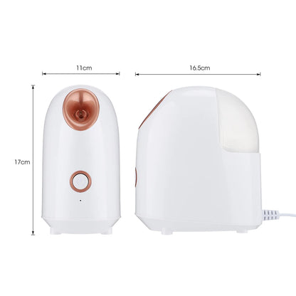 Revitalize Your Skin with the Nano Ionic Hot Mist Facial Steamer - Ultimate Home Spa Experience for Deep Hydration and Pore Cleansing