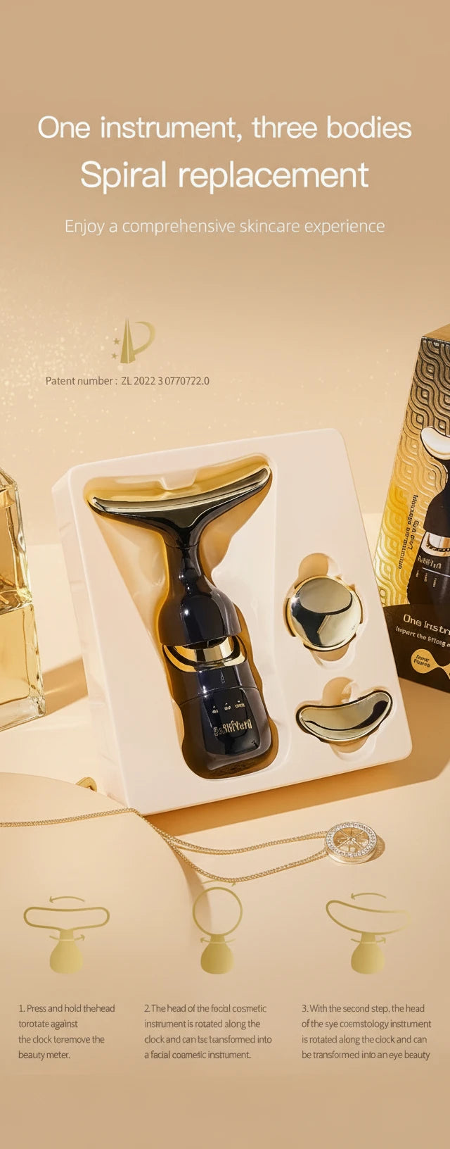 Glowelle™ V-Lift — Neck & Face Lifting Massager