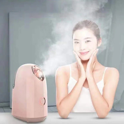 Revitalize Your Skin with the Nano Ionic Hot Mist Facial Steamer - Ultimate Home Spa Experience for Deep Hydration and Pore Cleansing
