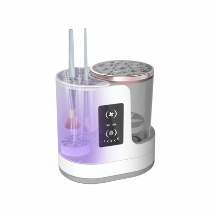 Glowelle™ AutoClean Makeup Brush Cleaner – Fast 10-Second Clean & Dry